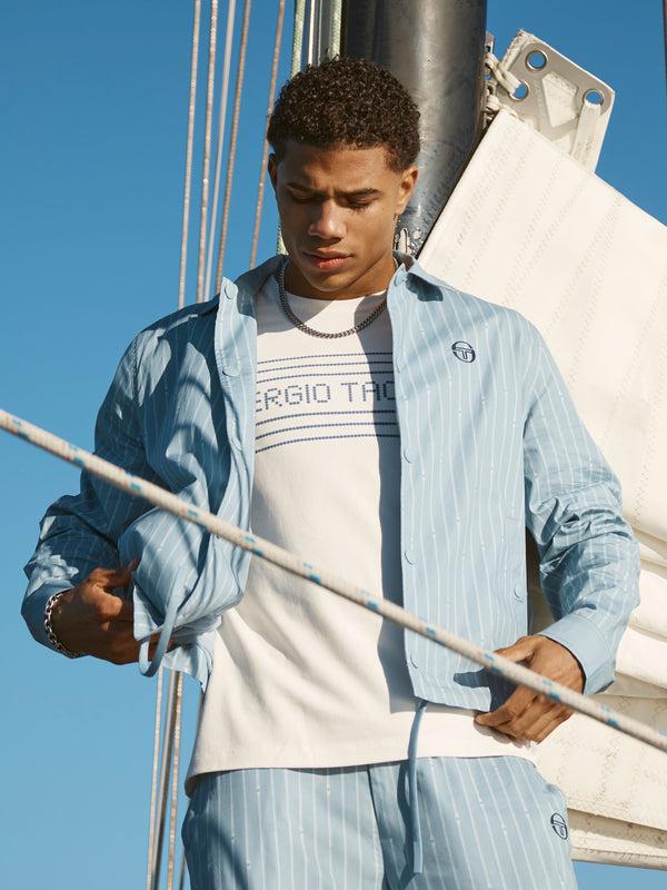 Sergio Tacchini Colonna Jacket- Faded Denim