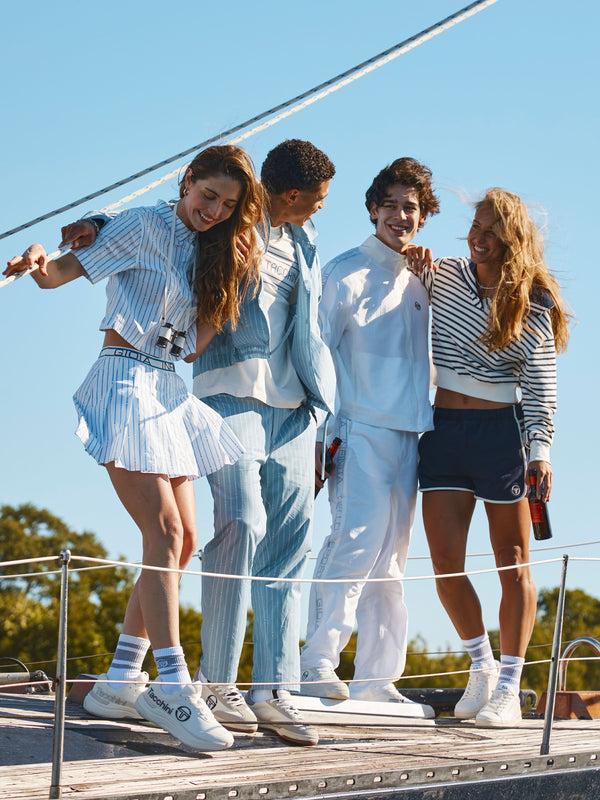 Sergio Tacchini Colonna Pant- Faded Denim