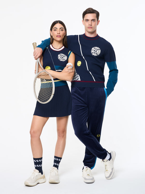 Sergio Tacchini Corsa Sock- Maritime Blue