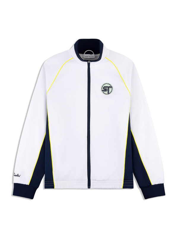 sergio tacchini Corsa Track Jacket- Brilliant White