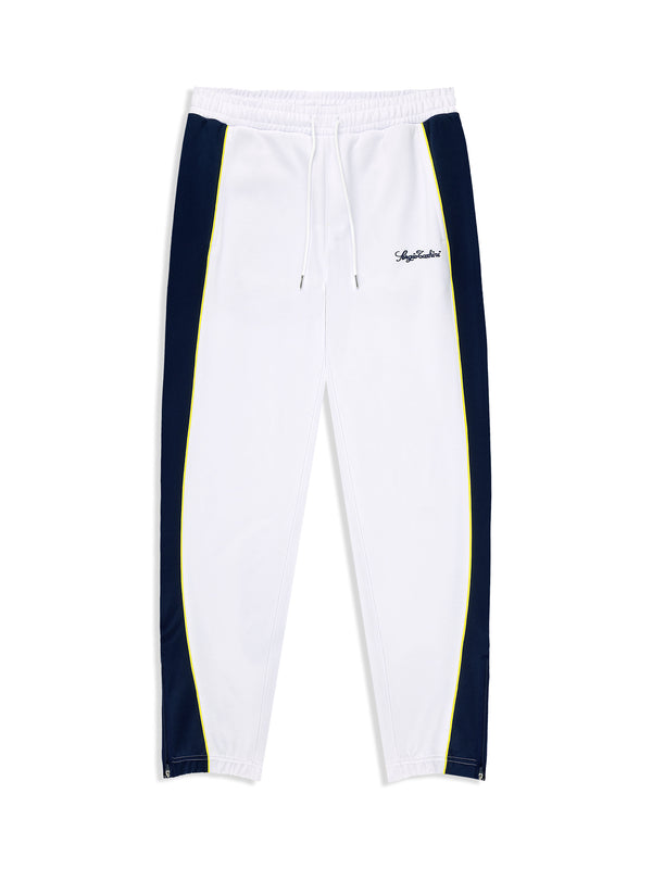 sergio tacchini Corsa Track Pant- Brilliant White