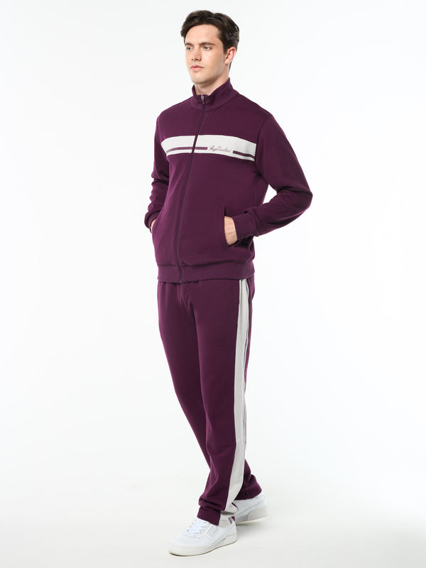 Sergio Tacchini Cursivo Track Jacket- Potent Purple
