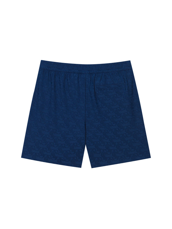 Sergio Tacchini Daily ST Jacquard Shorts- Navy