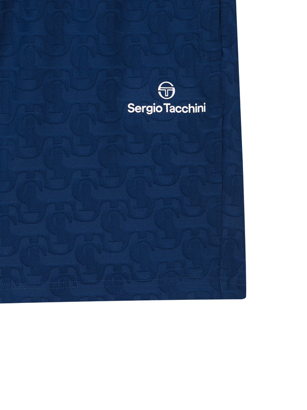 Sergio Tacchini Daily ST Jacquard Shorts- Navy