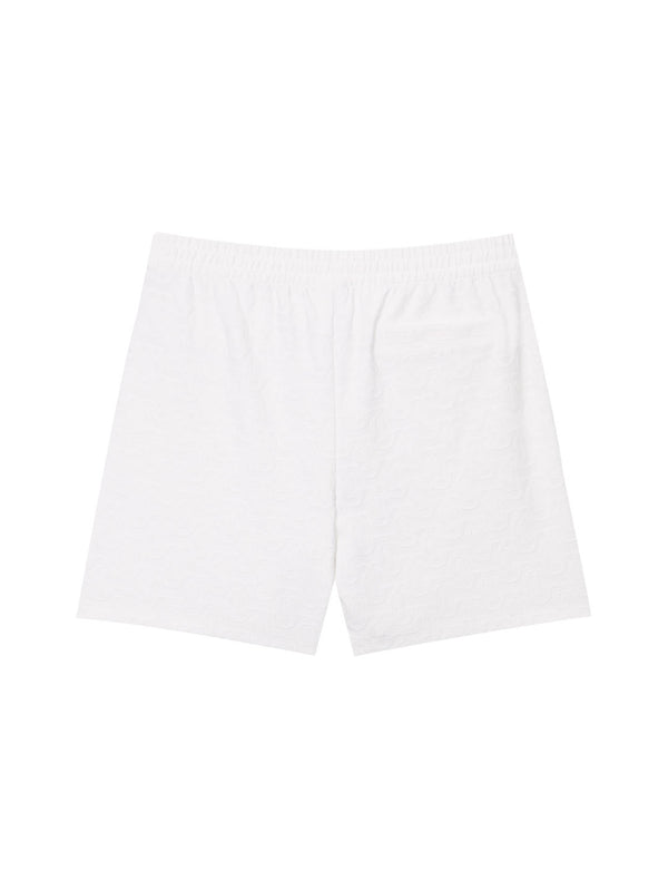 Sergio Tacchini Daily ST Jacquard Shorts- Off White