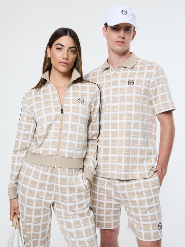 Sergio Tacchini Damarindo Check Polo- Humus