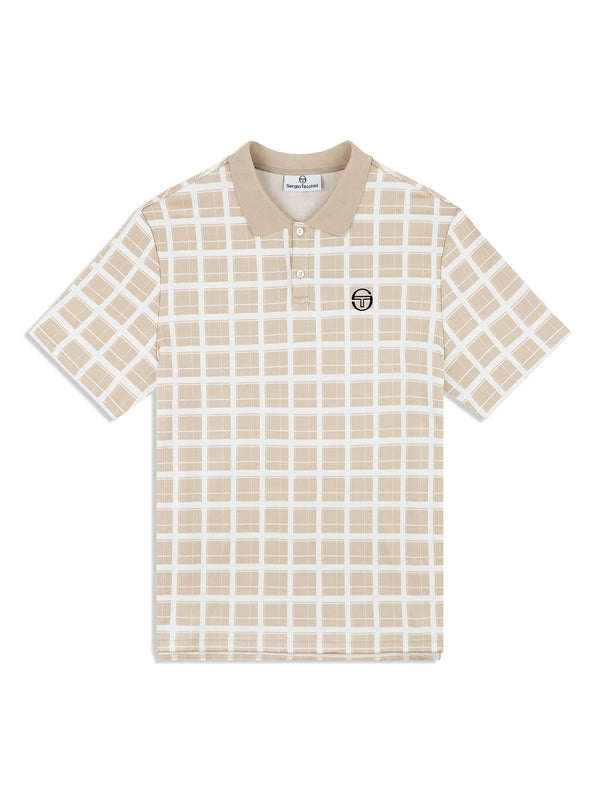 sergio tacchini Damarindo Check Polo- Humus