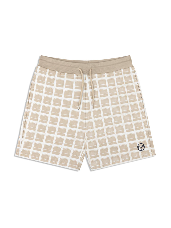 Sergio Tacchini Damarindo Check Short- Humus