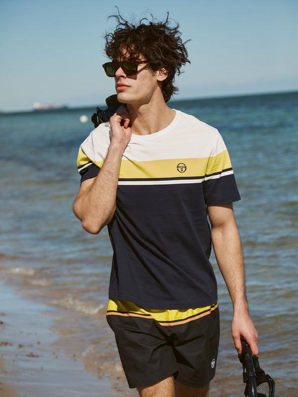 Sergio Tacchini Damarindo T-Shirt- Sulphur Spring