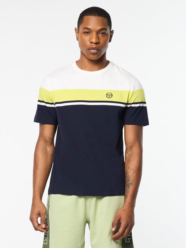 Sergio Tacchini Damarindo T-Shirt- Sulphur Spring