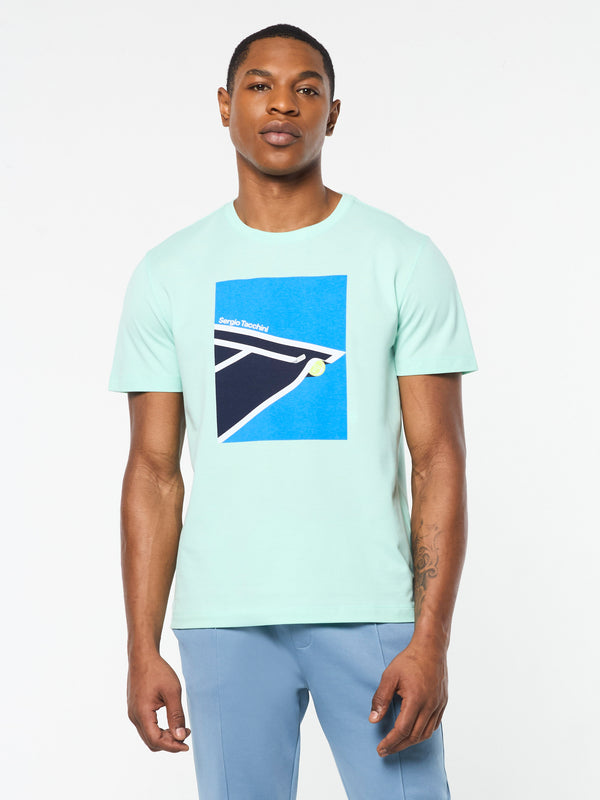 Sergio Tacchini Dante T-Shirt- Beach Glass