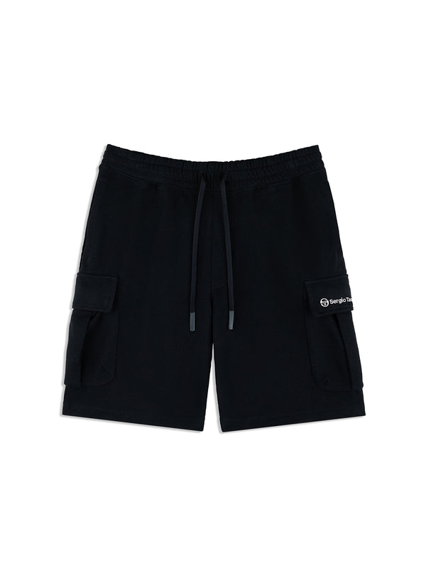 Sergio Tacchini Dario Cargo Short- Black Beauty