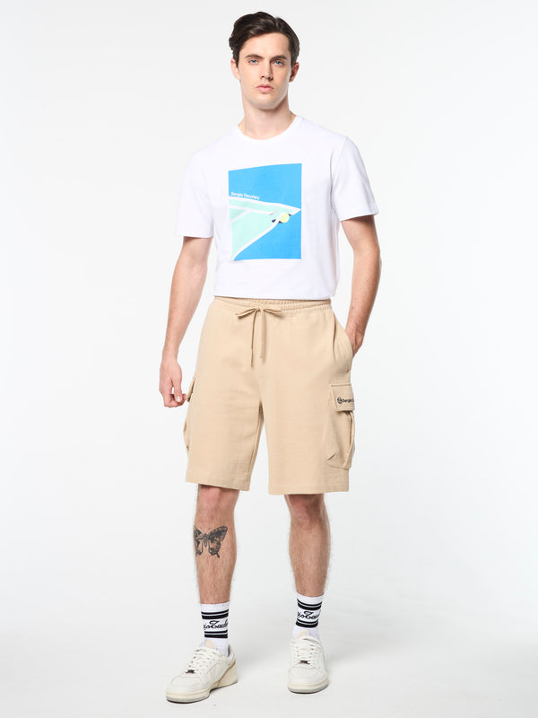 Sergio Tacchini Dario Cargo Short- Humus