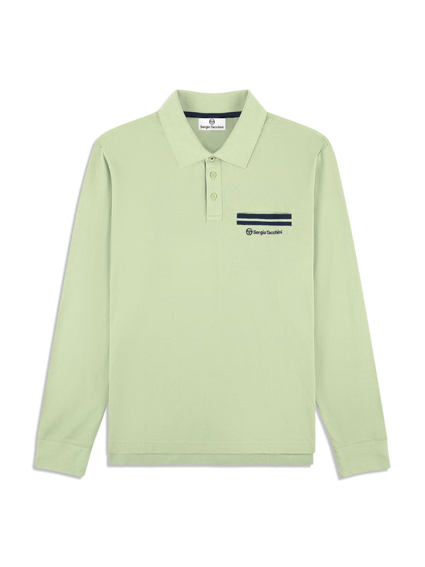 sergio tacchini Dario Long Sleeve Polo-Reseda