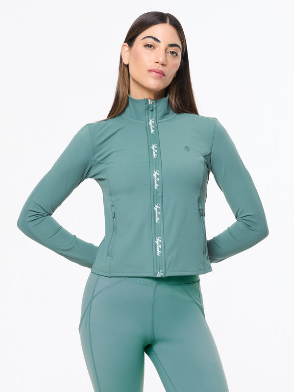 Sergio Tacchini Delfina Contour Jacket- Duck Green