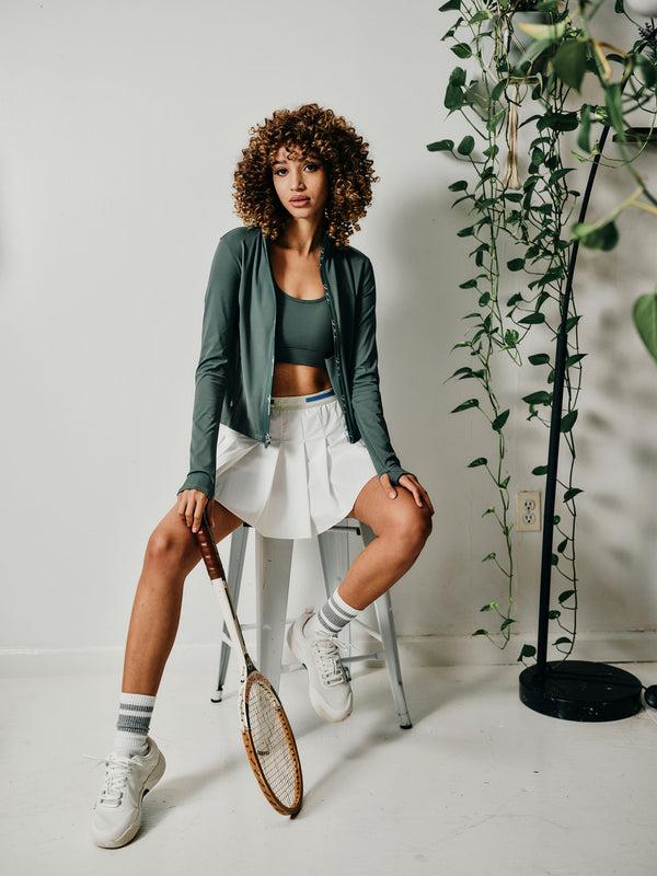 Sergio Tacchini Delfina Skort- Brilliant White