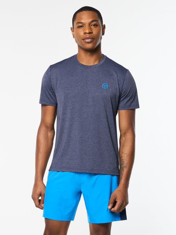 Sergio Tacchini Elio Performance T-Shirt- Eclipse