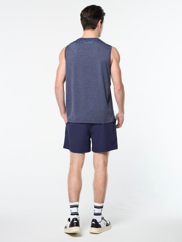 Sergio Tacchini Elio Performance Tank- Eclipse