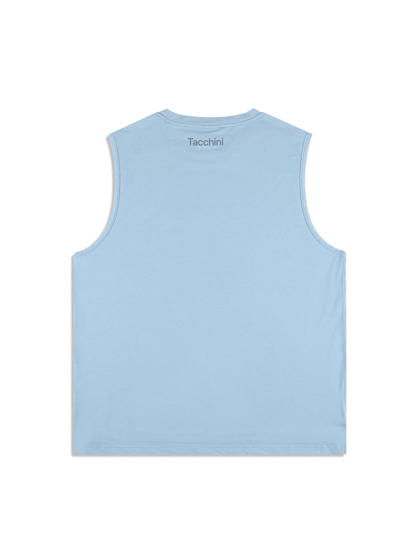 Sergio Tacchini Elio Performance Tank- Faded Denim