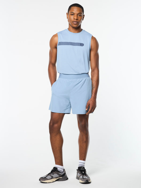 Sergio Tacchini Elio Tennis Short- Faded Denim