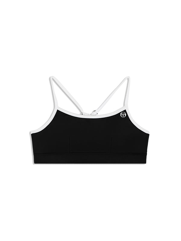 sergio tacchini Elisa Sports Top- Black Beauty