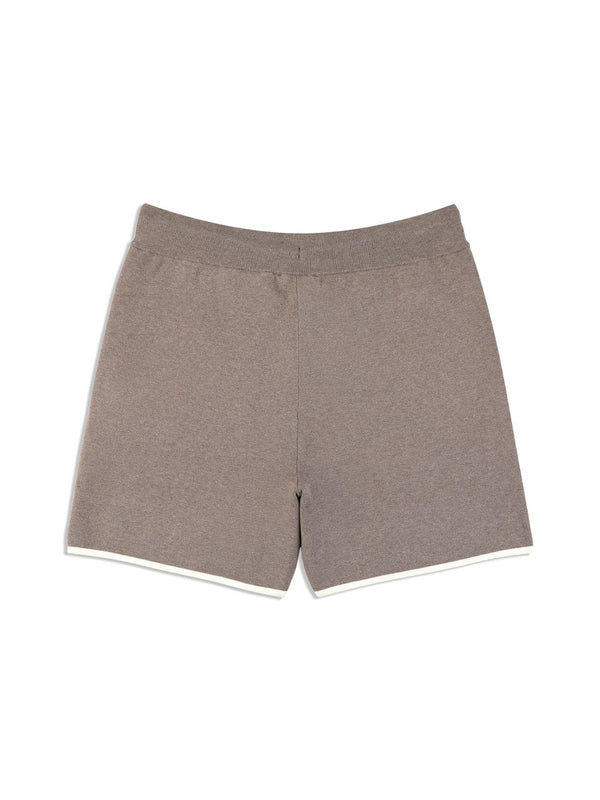 Sergio Tacchini Enzo Knit Shorts- Taupe Grey