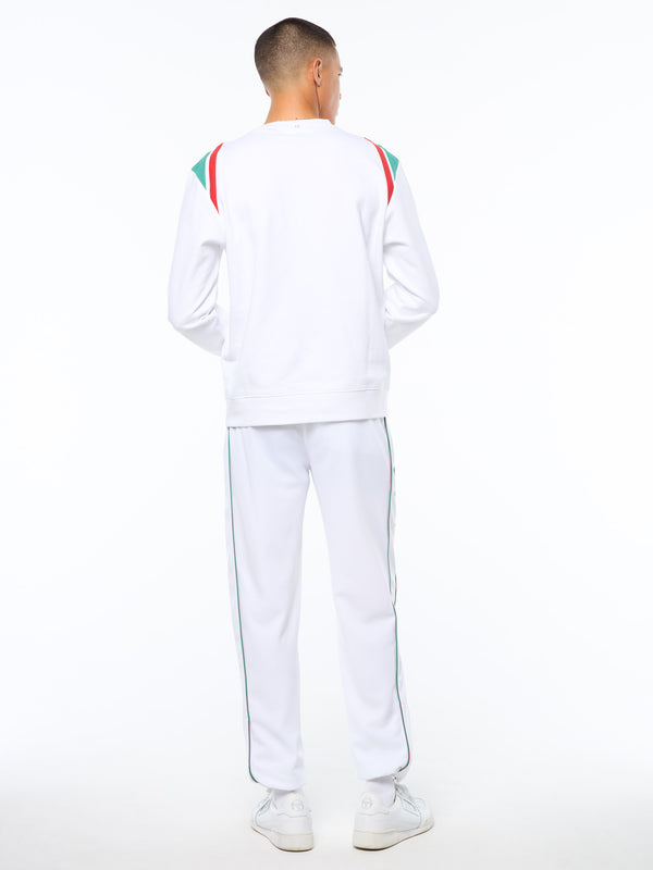 Sergio Tacchini Eredita Crewneck-Brilliant White