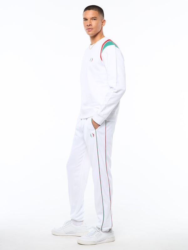 Sergio Tacchini Eredita Crewneck-Brilliant White