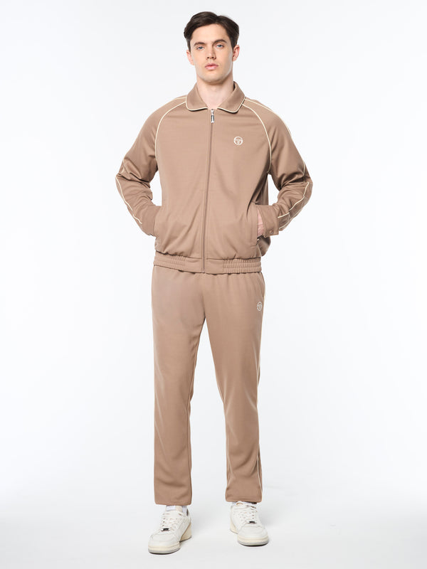 Sergio Tacchini Ettore Track Jacket- Taupe Grey