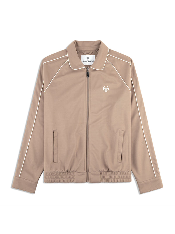 sergio tacchini Ettore Track Jacket- Taupe Grey