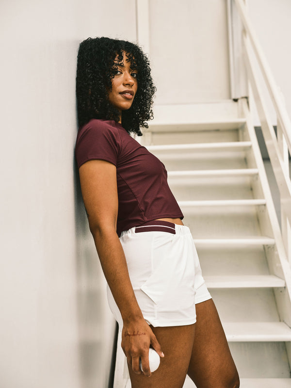 Sergio Tacchini Eva Shorts- Brilliant White