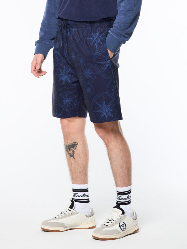 Sergio Tacchini Falito Swim Short- Eclipse