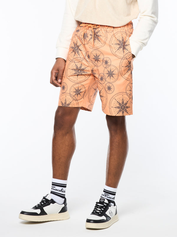 Sergio Tacchini Falito Swim Short- Tangerine