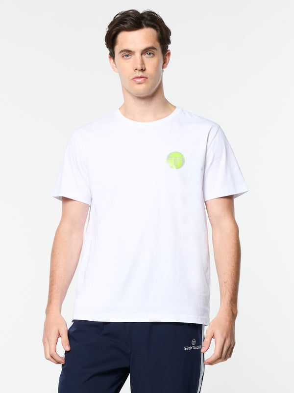Sergio Tacchini Gioco T-Shirt- Brilliant White