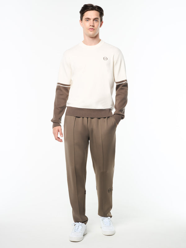 Sergio Tacchini Giovane Crewneck- Gardenia