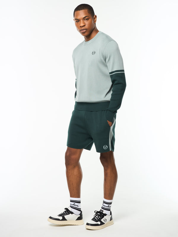 Sergio Tacchini Giovane Crewneck- Slate Gray