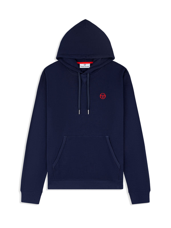 sergio tacchini Grafico Hoodie- Maritime Blue