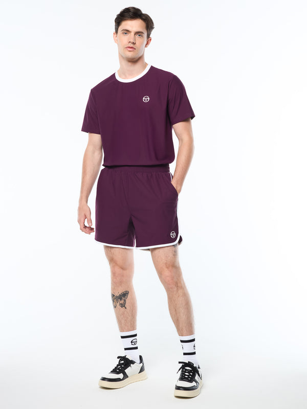 Sergio Tacchini Grata Active Short- Potent Purple