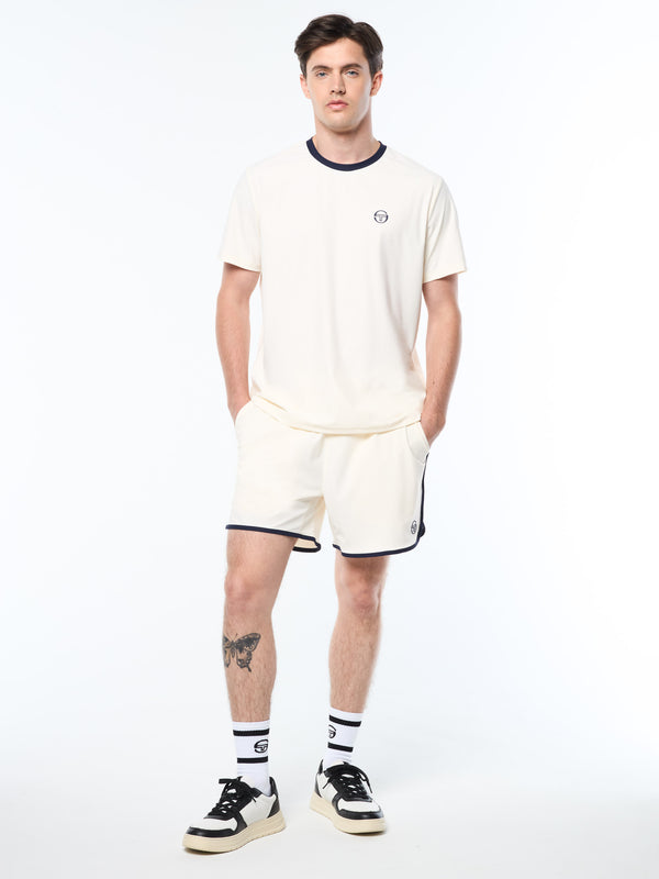 Sergio Tacchini Grata Active T-Shirt- Gardenia