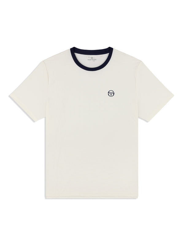Sergio Tacchini Grata Active T-Shirt- Gardenia