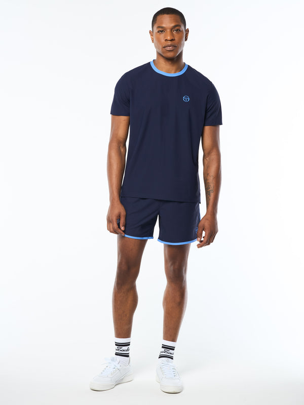 Sergio Tacchini Grata Active T-Shirt- Maritime Blue