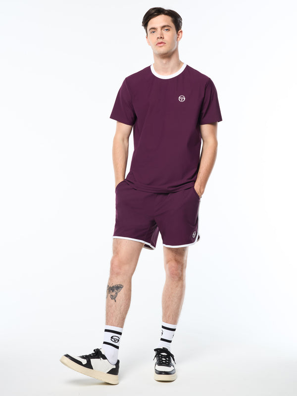 Sergio Tacchini Grata Active T-Shirt- Potent Purple