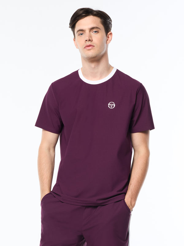 Sergio Tacchini Grata Active T-Shirt- Potent Purple