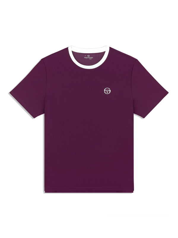 sergio tacchini Grata Active T-Shirt- Potent Purple