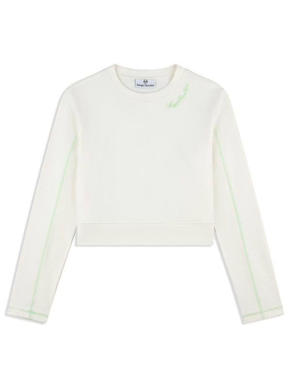 sergio tacchini Greta Crewneck- Gardenia