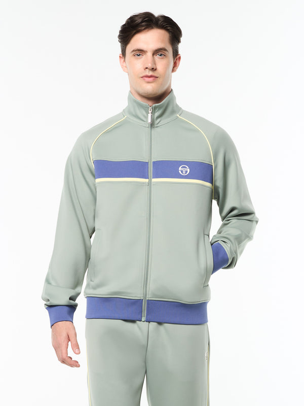 Sergio Tacchini Lago Track Jacket- Slate Gray