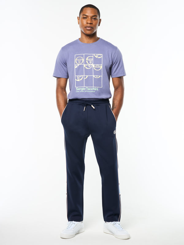 Sergio Tacchini Lago Track Pant- Maritime Blue