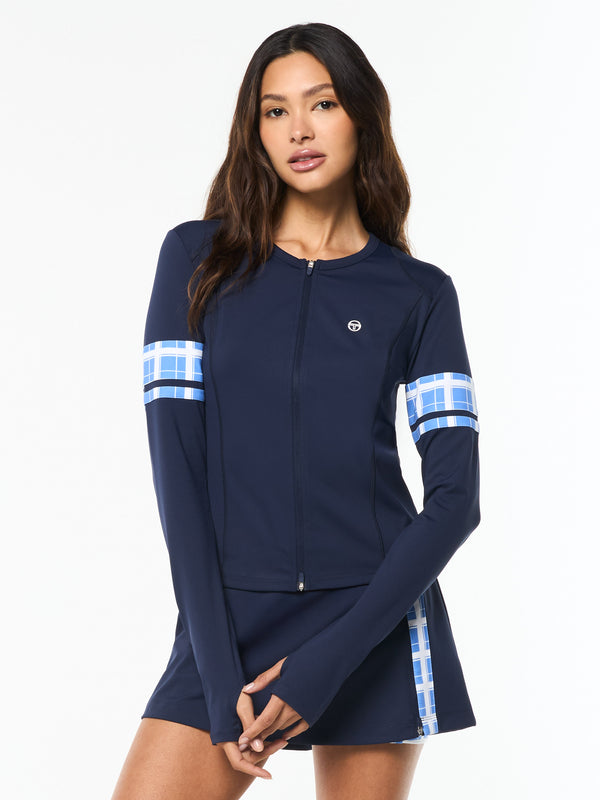 Sergio Tacchini Lara Contour Jacket- Maritime Blue