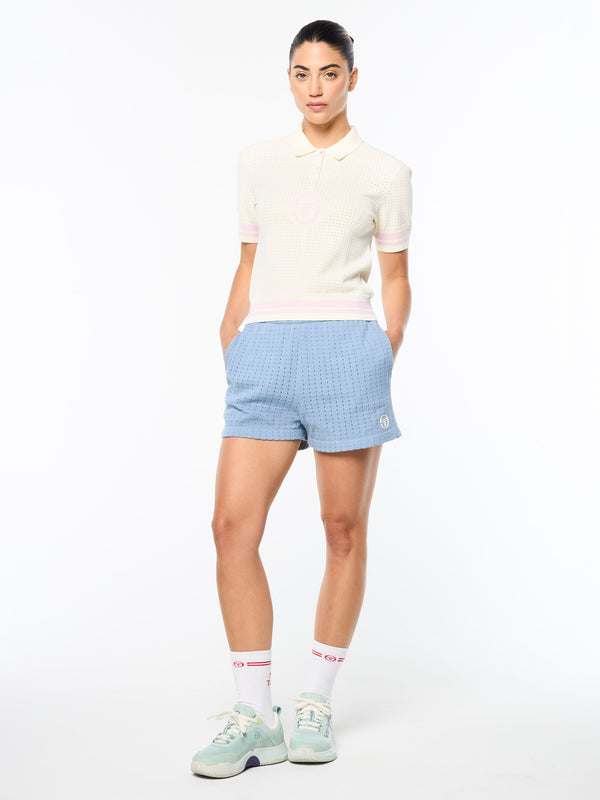 Sergio Tacchini Leila Knit Polo- Gardenia