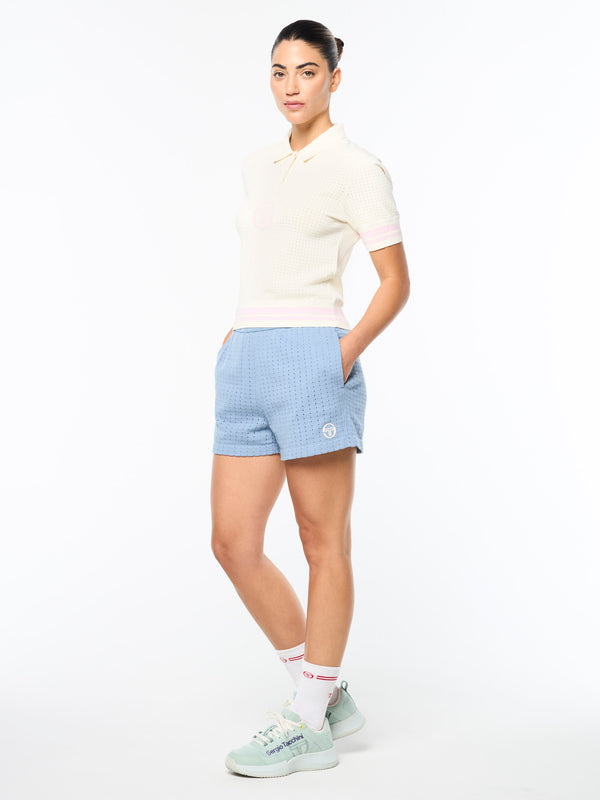 Sergio Tacchini Leila Knit Polo- Gardenia
